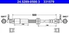 ATE 24.5289-0500.3 Bremsschlauch Hinten für VW CADDY IV Produktbild-Vorschau 1