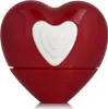 A red heart-shaped perfume bottle with a white heart design on the front. Produktbild-Vorschau