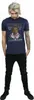 Elf - T-Shirt für Herren BI23479 (XL) (Marineblau) Produktbild-Vorschau 4