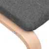 vidaXL Podnóżek ciemnoszary 51x41x40 cm tkanina Podgląd zdjęcia produktu 13