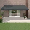 vidaXL Elektrische Markise mit Kurbel Anthrazit 5x3 m Produktbild-Vorschau 2