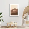 Leinwandbild Sanddünen 60x90 Feeby Beige bild für die wand Produktbild-Vorschau 2