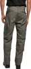 Rear view of a person wearing olive-colored cargo pants with removable legs. Produktbild-Vorschau