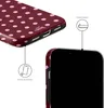 Polka Dots (Burgundy)  - Kompatibel mit iPhone 15 Plus Produktbild-Vorschau 4