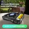 Extralink Réchaud à Gaz Camping 2-en-1 Portable avec Voir les images du produit 3