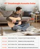 VEVOR Chitarra acustica Dreadnought, 41 pollici, chitarra a Anteprima dell’immagine prodotto 3