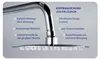 Regenduschkopf 25 cm, Chrom, Edelstahl, Antikalknoppen Produktbild-Vorschau 4