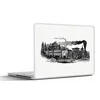 MuchoWow® Laptop Aufkleber Sticker Cover Vintage - Zug - Produktbild-Vorschau 1