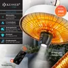 Chauffage de plafond KESSER® | Chauffage parasol infrarouge Voir les images du produit 1