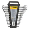 TOPEX Clés mixtes 6-22 mm, jeu de 12 pièces. Voir les images du produit 1