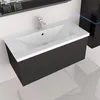 HOME DELUXE - Badmöbel-Set - WANGEROOGE Schwarz - Large - Produktbild-Vorschau 5