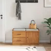 vidaXL Lavica do predsiene SANDNES 87x40x50 cm z masívneho Náhľad obrázku produktu 3