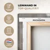 MuchoWow® - Leinwandbilder - Farbe - Grau - Strichzeichnung Produktbild-Vorschau 3