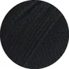 A close-up view of black yarn. Produktbild-Vorschau