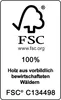 FSC certification logo with text. Produktbild-Vorschau