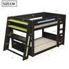 Merax Gaming Etagenbett 140x200 cm, Hochbett mit Produktbild-Vorschau 4