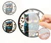 GKA Sonnenfänger Eule blau 15 cm Lichtfänger Fensterbild Produktbild-Vorschau 7