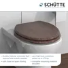 SCHÜTTE MDF WC prkénko DARK WOOD, WC prkénko s měkkým Náhled obrázku produktu 2