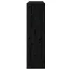 vidaXL Bücherregal Raumteiler Schwarz 80x30x103,5 cm Produktbild-Vorschau 13