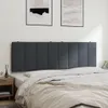 vidaXL Coussin de tête de lit "Hanko" gris foncé 160 cm Voir les images du produit 4