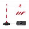 Palo di delimitazione rosso e bianco per parcheggi, 85 cm Anteprima dell’immagine prodotto 2