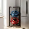 Scaffale per casse di bevande Relaxdays, 2 casse, A x L x Anteprima dell’immagine prodotto 3
