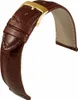Barington Kroko-Print Uhrenarmband Kalbleder Krokooptik Produktbild-Vorschau 2
