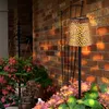 2x LED Außenleuchte, Lichtspiel, Metall, Akku, gold, H 70cm Produktbild-Vorschau 5