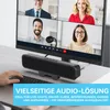 USB Computer Lautsprecher mit Mikrofon, 2.0 Stereo PC Produktbild-Vorschau 5
