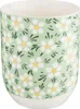 Hrnček Clayre & Eef 100 ml Zelené porcelánové kvety Náhľad obrázku produktu 1