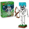 LEGO Minecraft Das Skelett - Mob Figur mit Diamanthelm, Produktbild-Vorschau 1