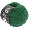 A ball of green yarn with a label. Produktbild-Vorschau