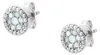 Orecchini a bottone in argento sterling e madreperla Anteprima dell’immagine prodotto 2