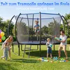 Trampolino rotondo da 366 cm con rete di sicurezza e Anteprima dell’immagine prodotto 3