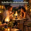 Akku Tischlampe kabellos, Retro Tischleuchte mit Produktbild-Vorschau 3