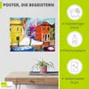 ARTland Poster Venedig, Burano, Fondamenta del Pizzo Größe: Produktbild-Vorschau 2
