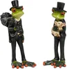 formano 2er Set Frosch Figur lustige Glücksbringer 18 cm Produktbild-Vorschau 5