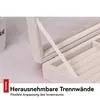 Schmuckkasten, 2er Set-Schmuckschatulle, mit Glasdeckel, Produktbild-Vorschau 6