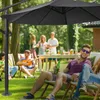 LZQ Universal-Bodenplatte für Sonnenschirm, 2 Stück Metall Produktbild-Vorschau 7