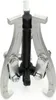 Kraft & Dele KD10119 Lagerabzieher 3 Arm 3" mit 2 Arm Produktbild-Vorschau 3