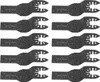 10Stück Oszillierendes Sägeblatt 20mm Schnellspanner Produktbild-Vorschau 4