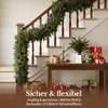 HOKEEPER Kerstkrans, 180 cm, met groene PVC-naalden en Productafbeelding-voorbeeld 8
