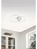 Eglo LED Deckenleuchte Palmaves 3 nickel matt 55 x 39 cm Produktbild-Vorschau 2