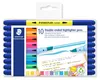 STAEDTLER® 3620 TB10 Evidenziatore a doppia punta, 10 pezzi Anteprima dell’immagine prodotto 1