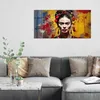 DEQOART Glasbild Echtglas 100x50 cm 'Fridas Farbvision' Produktbild-Vorschau 3
