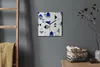 Coloray Uhr auf Leinwand 30x30 cm Wand Uhr Dekoration Produktbild-Vorschau 4