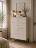 Commode à 4 tiroirs, cachemire, 75,9 x 40 x 115,5 cm Voir les images du produit 4