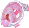 Antibeschlag-Vollgesichts-Tauchmaske für Kinder - rosa Produktbild-Vorschau 4