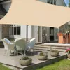 Kanwod Sonnensegel 4x4m wasserdicht, Seilspannmarkise für Produktbild-Vorschau 3