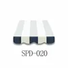 A product image of a striped awning volant. Produktbild-Vorschau